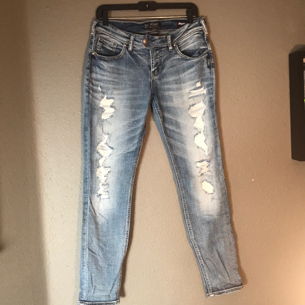 Women’s Silver Jeans // Boyfriend Size W28/L29